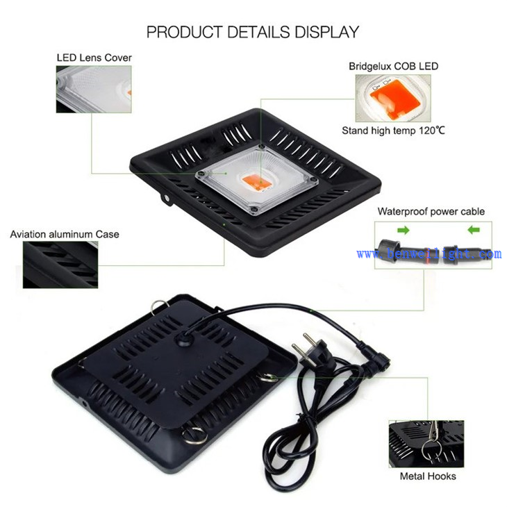 100W Waterproof IP67 Growing Phyto Lamp 3