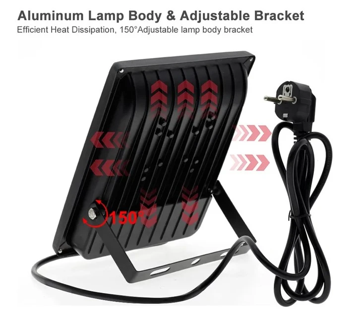 50w uv led floodlight detail