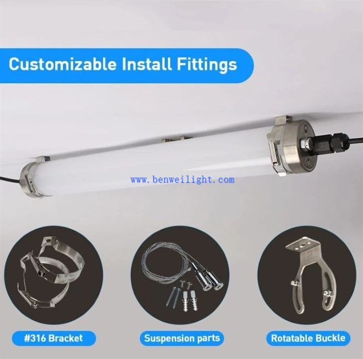 IP69K 1200mm 36w Led rasvjeta za mliječne krave