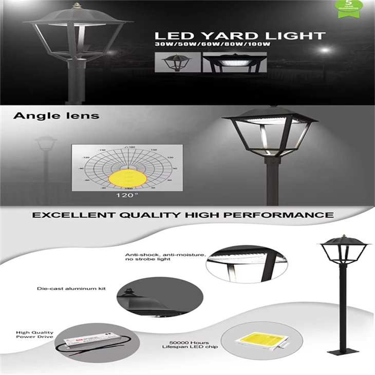 LED Solar Garden Lights, 3 Watt high quality