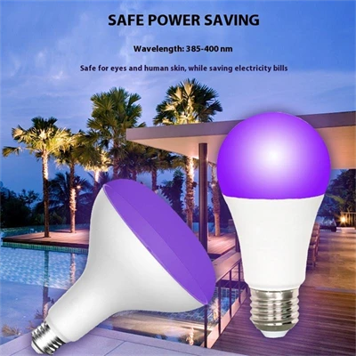 LED Halloween Purple Floodlight Bulb, LED BR30 Floodlight Indoor 65W Equivalent factory