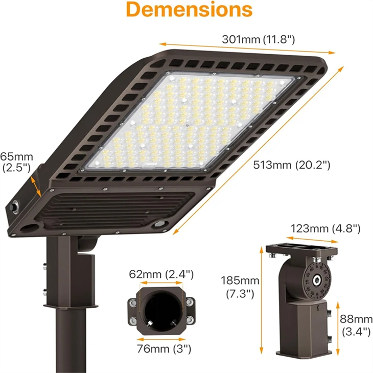 300W 200W LED Parking Lot Light Module Street best