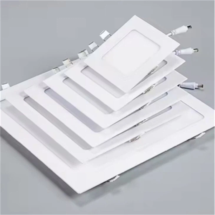 Flat Ceiling Recessed Led Panel Lights 6W