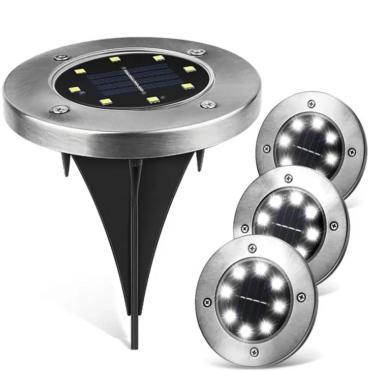 Solarna{0}}zemna svjetla nadograđuju vanjsko vrtno vodootporno i svijetlo tlo osvjetljenje