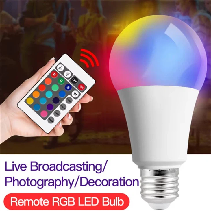RGB LED Blubs Daljinski upravljač Promjena boje